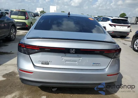 2025 Honda Accord Hybrid Sport from USA, damaged, VIN 1HGCY2F53SA042455